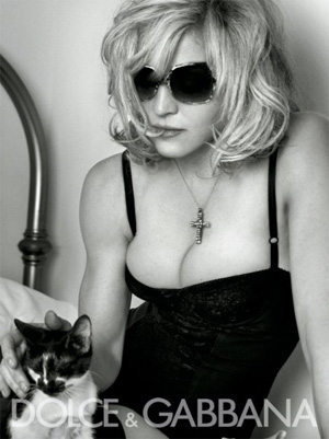 Madonna para Dolce & Gabbana