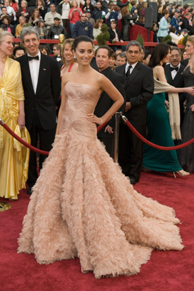Penélope Cruz de Versace en los Oscar