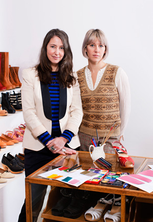 Emy Blixt de Swedish Hasbeens y  Ann Sofie Johansson de H&M