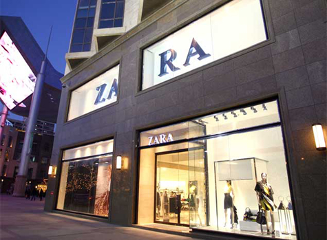 Tienda Zara en Pekín