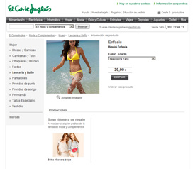 Tienda online de El Corte Inglés