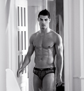 Cristiano Ronaldo para Armani