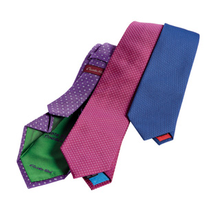 Corbatas de 7 pliegues de Emidio Tucci Corte Inglés