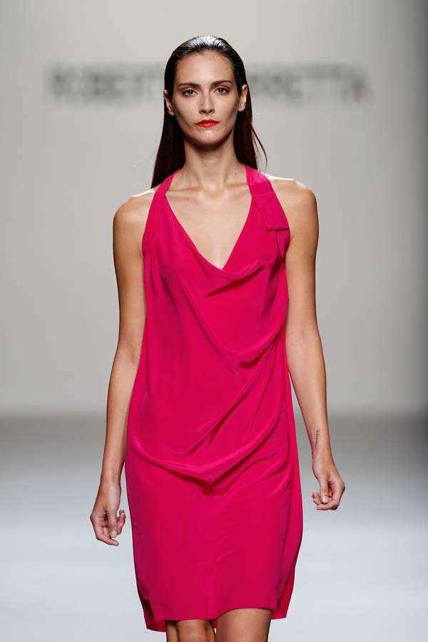 Roberto Torreta, colección Primavera Verano 2012 en Cibeles.