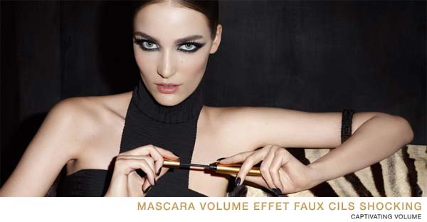 La modelo Zuzanna, imagen de la nueva campaña de cosméticos de Yves Saint Laurent