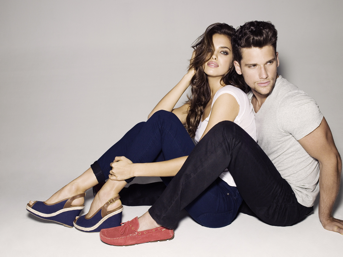 Irina Shayk y Arthur Sales, imagen de la colección primavera verano 2012 de Xti