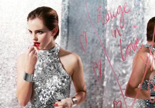 Emma Watson para Rouge in love de Lancome 2012