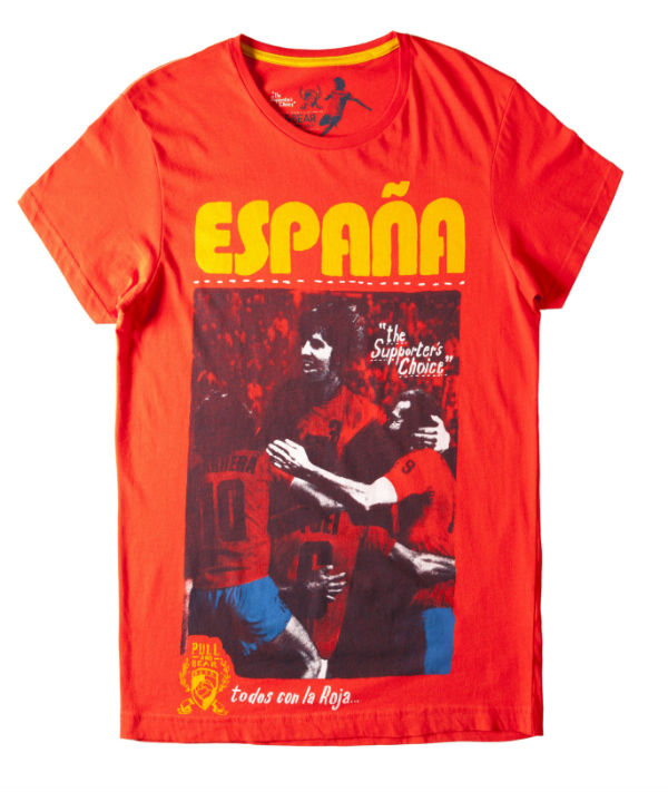 Pull and Bear, camiseta selección española, la roja
