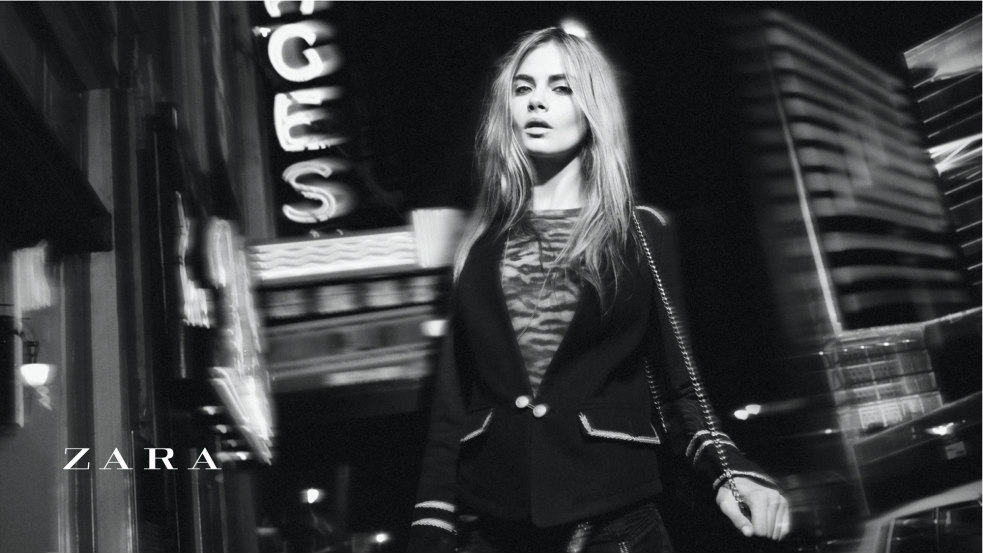  Cara Delevingne, imagen de Zara TRF Otoño Invierno 2012