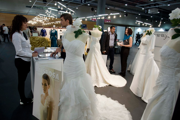 Las mil y una bodas. Feria novias Madrid.