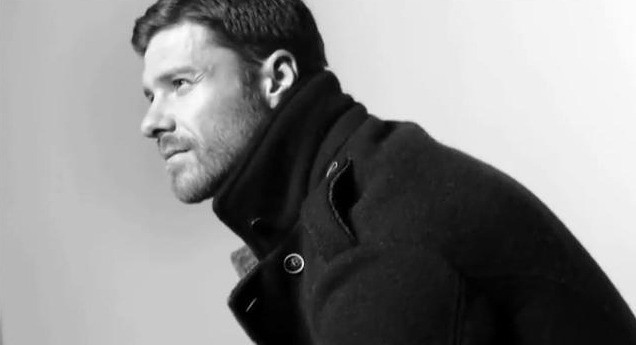 Xabi Alonso, imagen de Emidio Tucci Otoño Invierno 2012