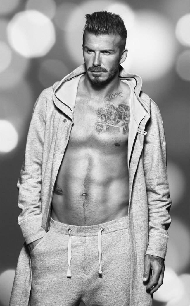 Los pijamas y ropa interior de David Beckham y H&M para esta Navidad