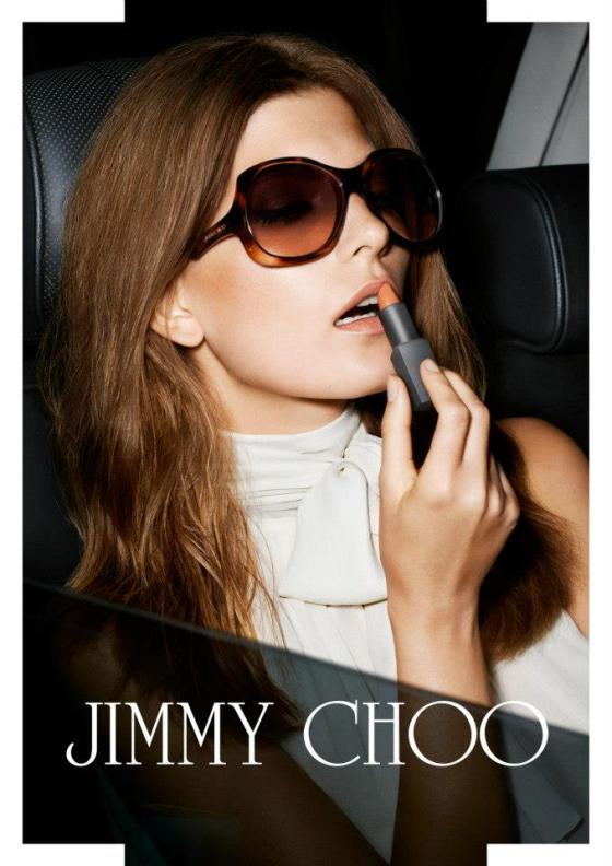 Valerija Kelava, imagen de Jimmy Choo Primavera Verano 2013