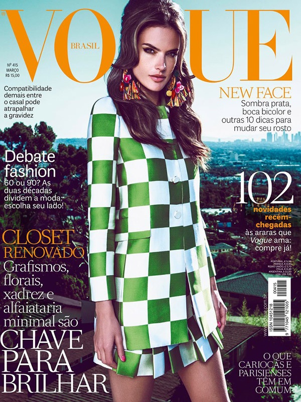 Alessandra Ambrosio portada de Vogue Brasil