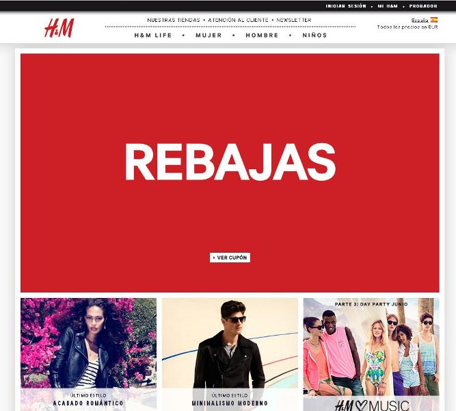 Rebajas H&M Verano 2013