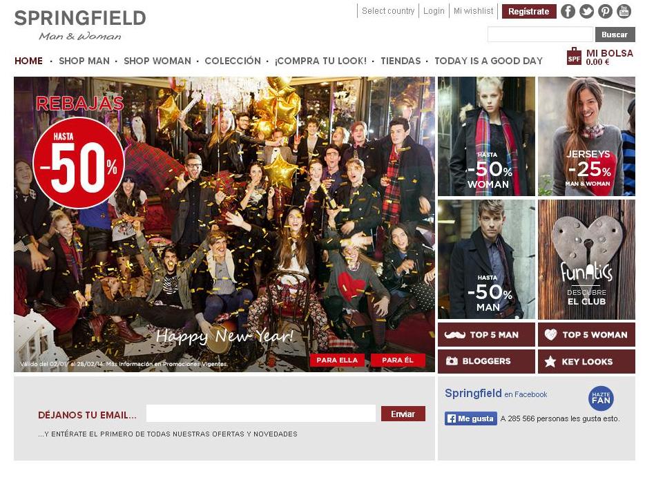 Rebajas Invierno Springfield, Cortefiel y Women’Secret