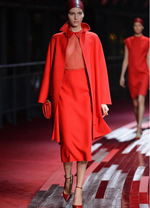 Valentino fashion show en China