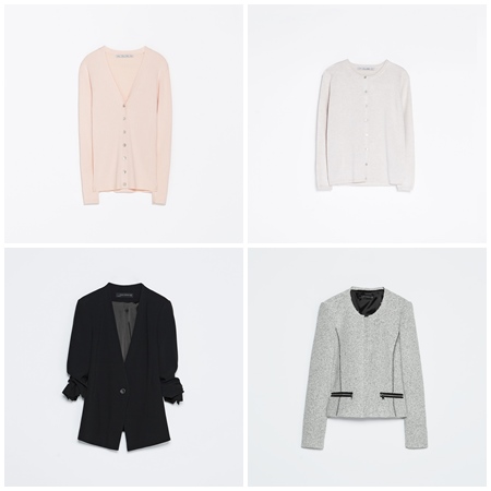 Chaquetas de punto y blazers de Zara, primavera verano 2014