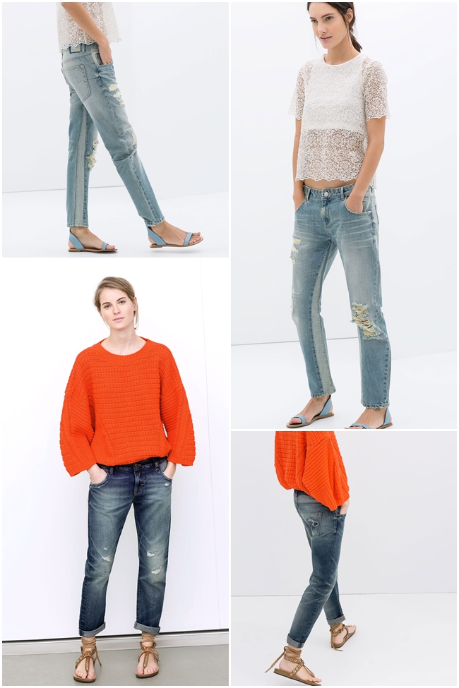 Zara Jeans primavera verano 2014
