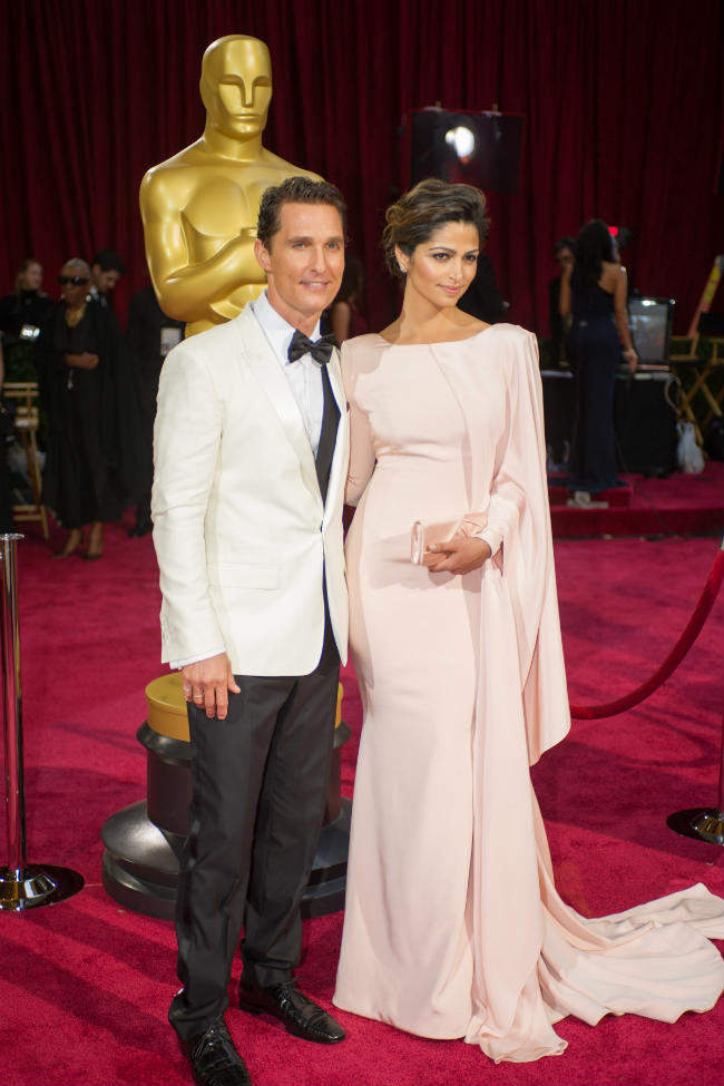 Las mejores vestidas de los Oscar 2014