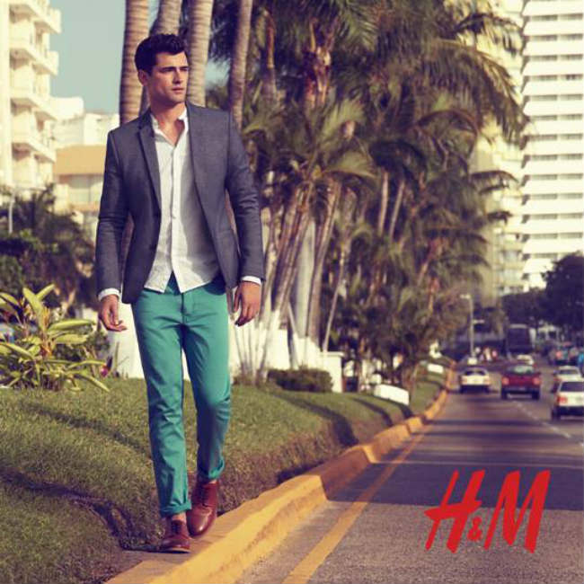 H&M hombre ss14 tendencia 