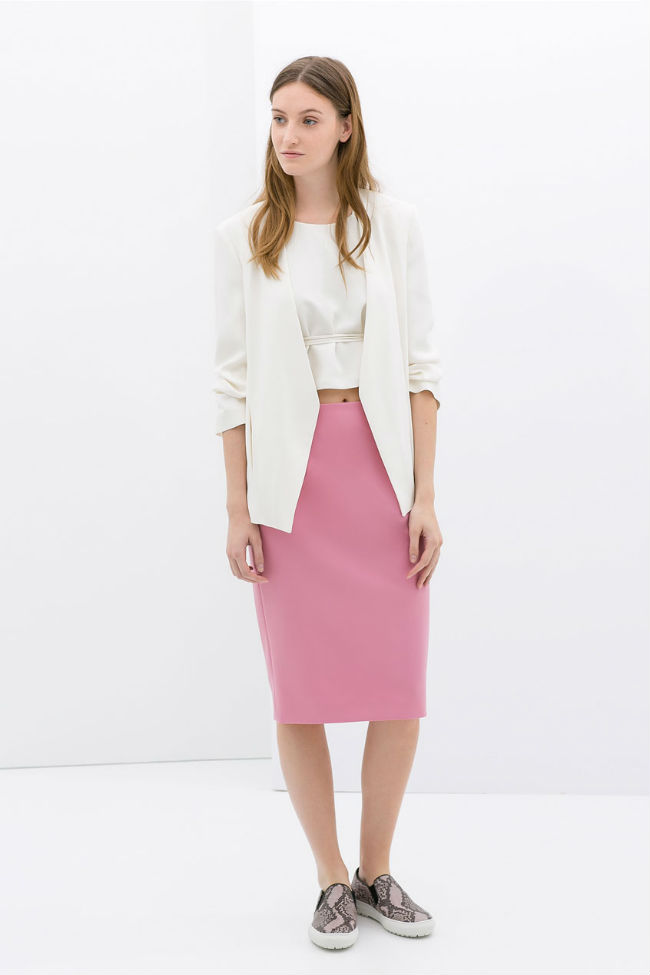 Zara faldas colección ss14