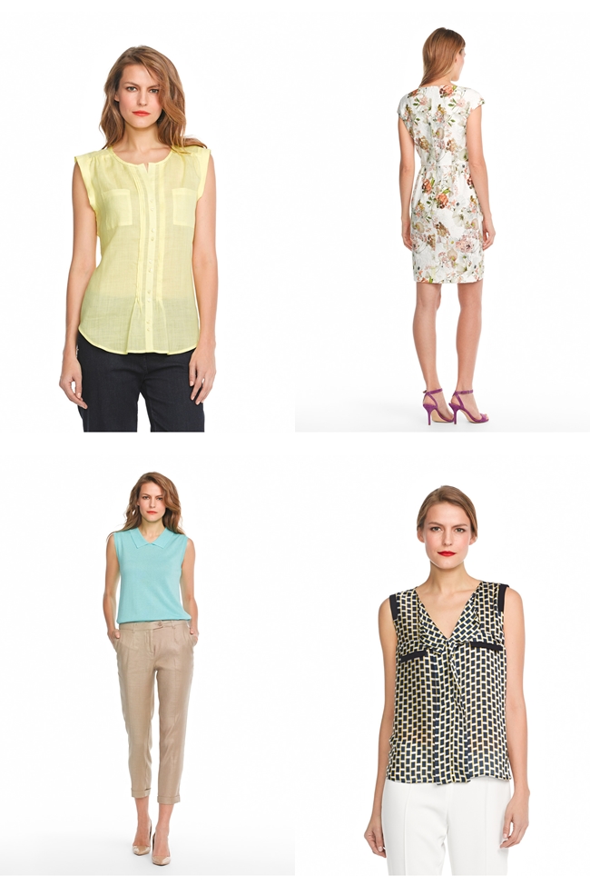 Zendra: vestidos, camisas y pantalones para vestir en la nueva colección  primavera verano 2014 de El Corte Inglés 