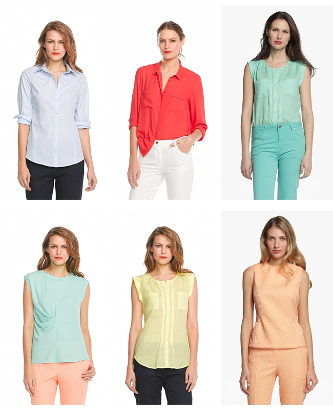 Zendra: vestidos, camisas y pantalones para vestir en la nueva colección verano 2014 El Corte Inglés Modalia.es