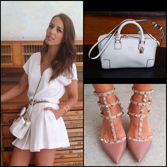 Leer hogar nitrógeno Todo al blanco, Paula Echevarría apuesta en su blog por un total look white  con un mono de Tara Jarmón - Modalia.es