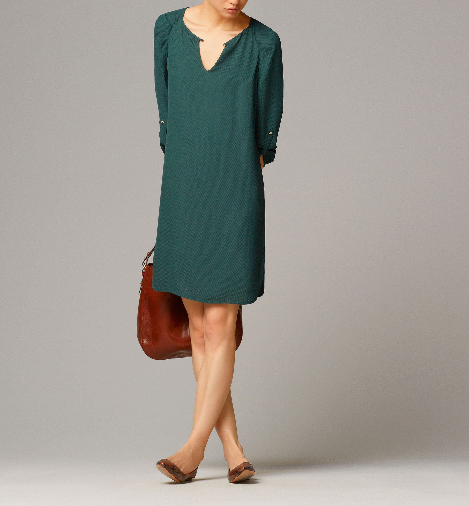 Vestido massimo dutti fw14 15 tendencias 