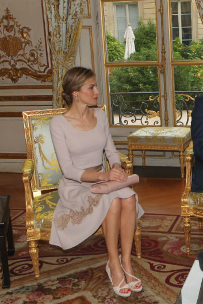 Reina Letizia vestido felipe varela