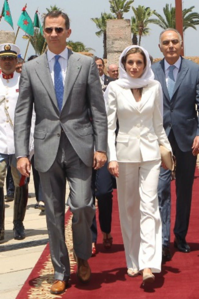 Letizia Felipe Varela Reina Reyes look