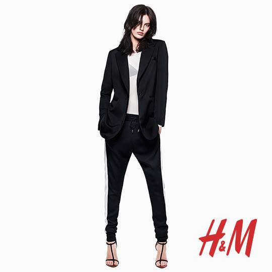 H&M blanco y negro tendencia colecciom 