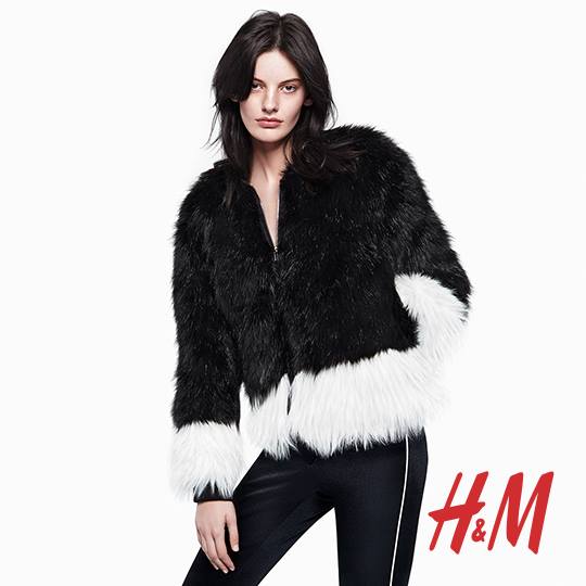 H&M blanco y negro tendencia colecciom 