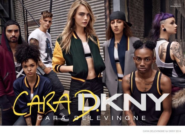 Cara Delevingne colección propia DKNY