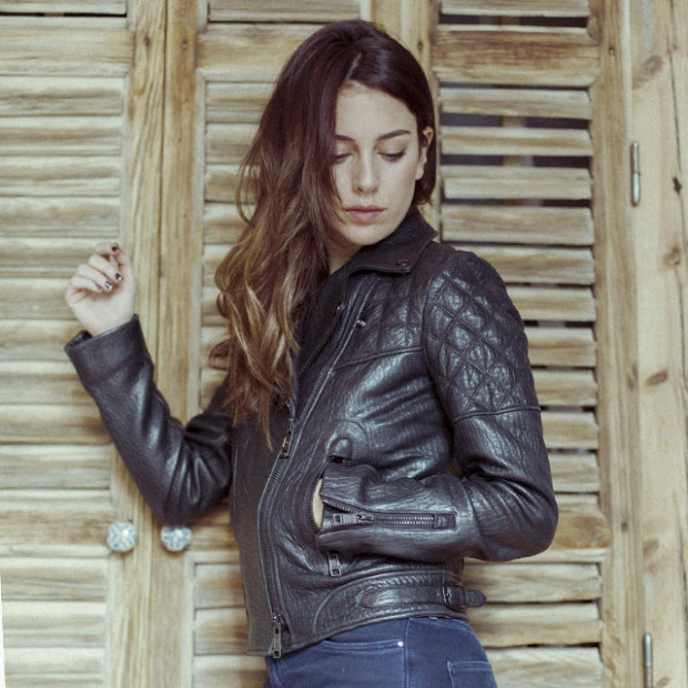 chaqueta cuero tendencia prenda otoño invierno 2014/15