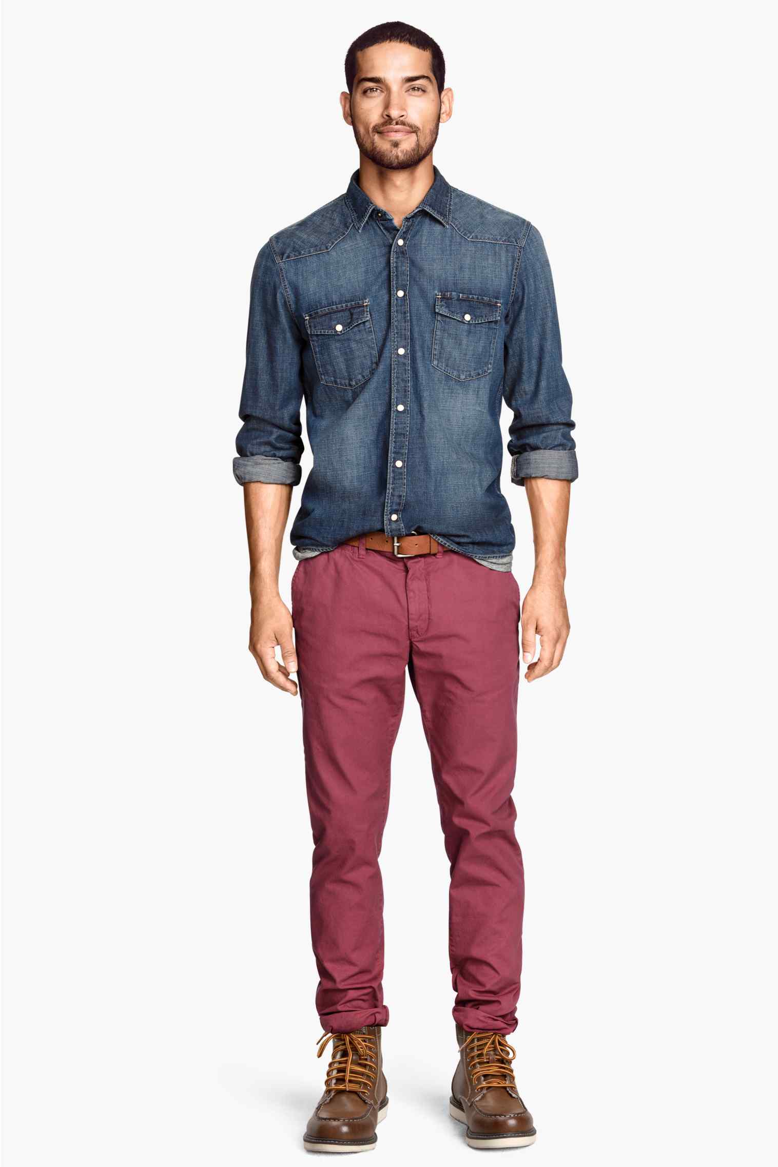 H&M colección hombre pantalón chino