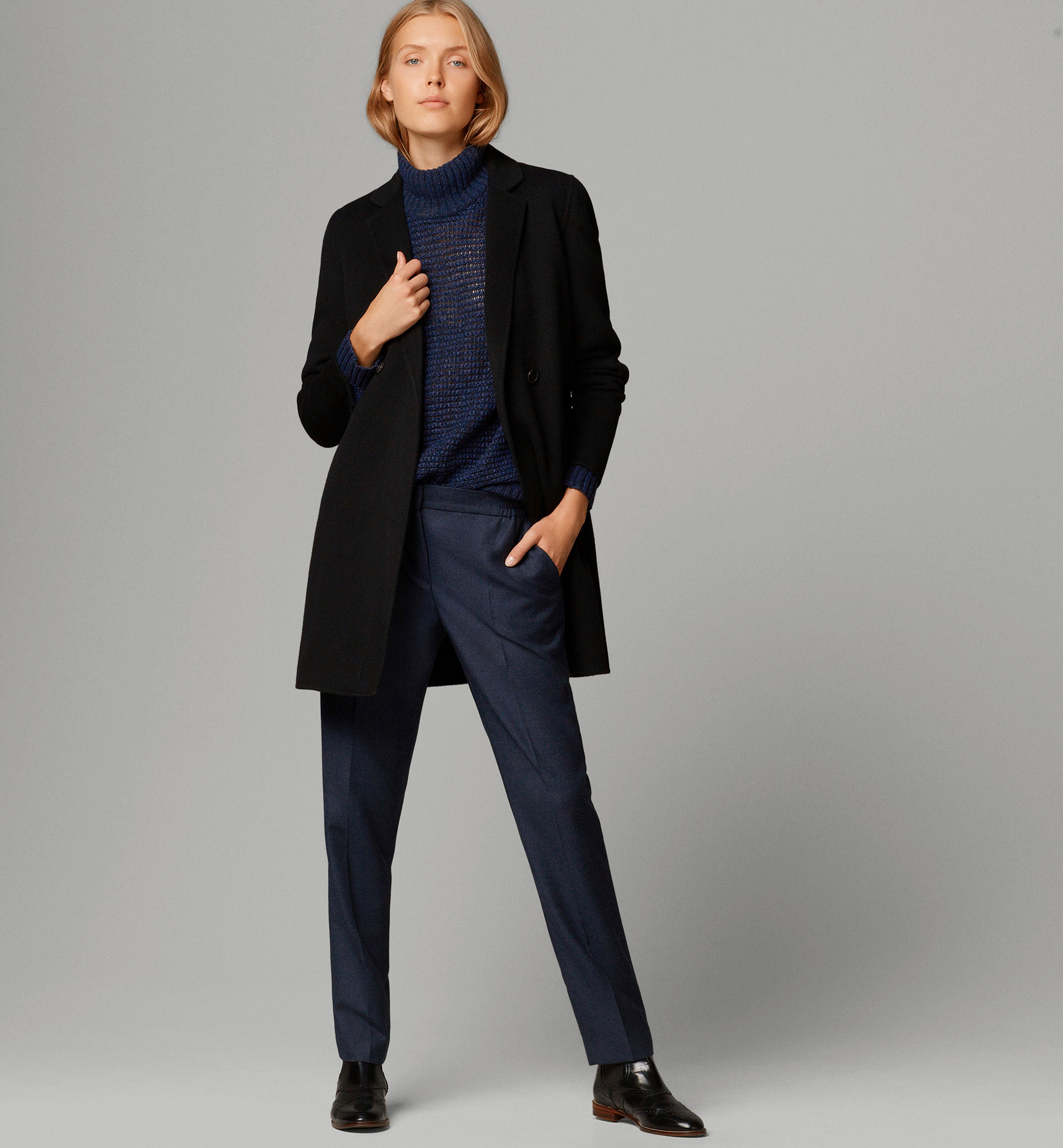 massimo dutti abrigo colección mujer
