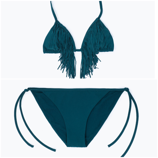 Zara, bikinis y bañadores de la nueva colección primavera verano 2015