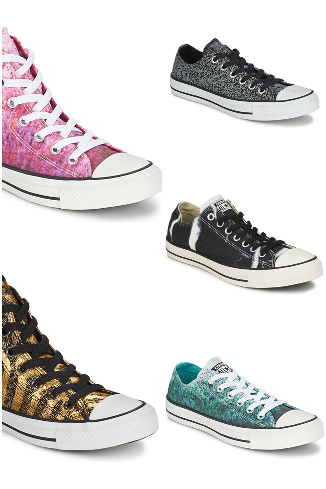 Converse con prints y lentejuelas en Spartoo Primavera Verano 2015