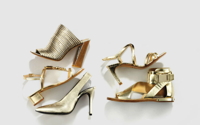 El Corte Inglés: zapatos y sandalias metalizadas en la colección primavera verano 2015 - Modalia.es