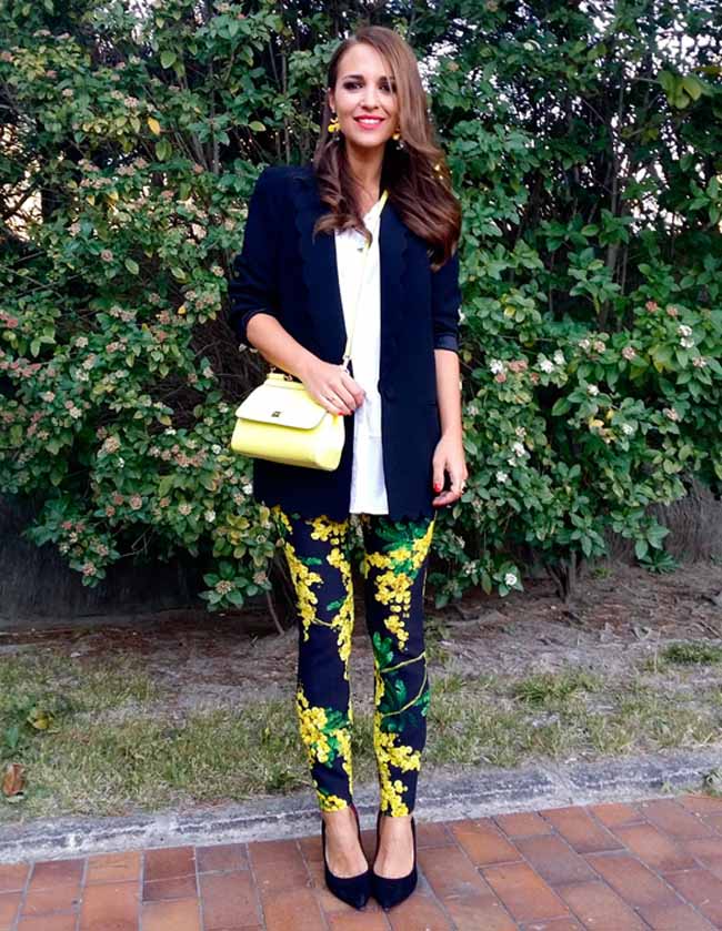 paula look pantalones print primavera 3