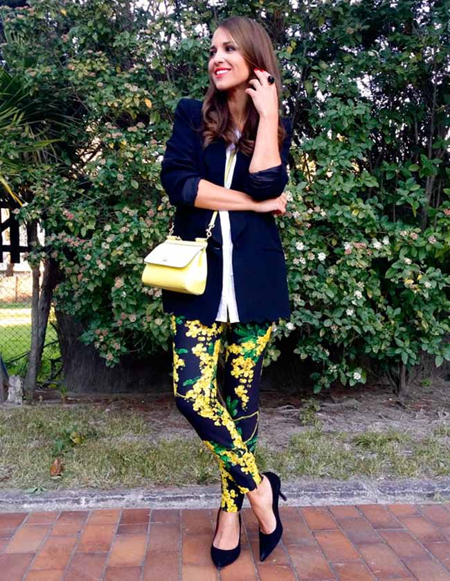 paula look pantalones print primavera 4