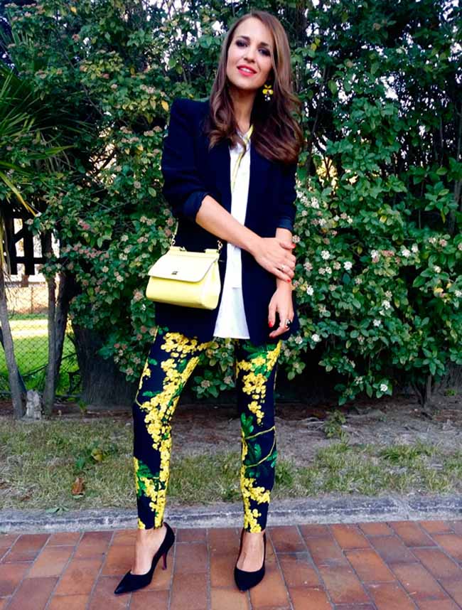 paula look pantalones print primavera 5