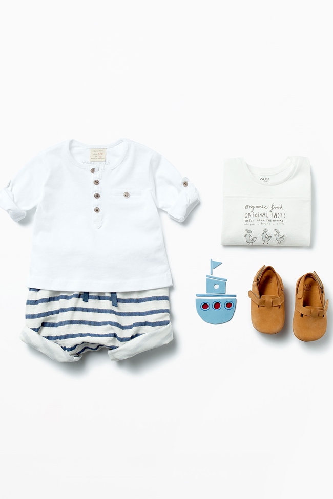 Especial eventos bebés, ropa para niños en Zara Mini primavera verano 2015 - Modalia.es