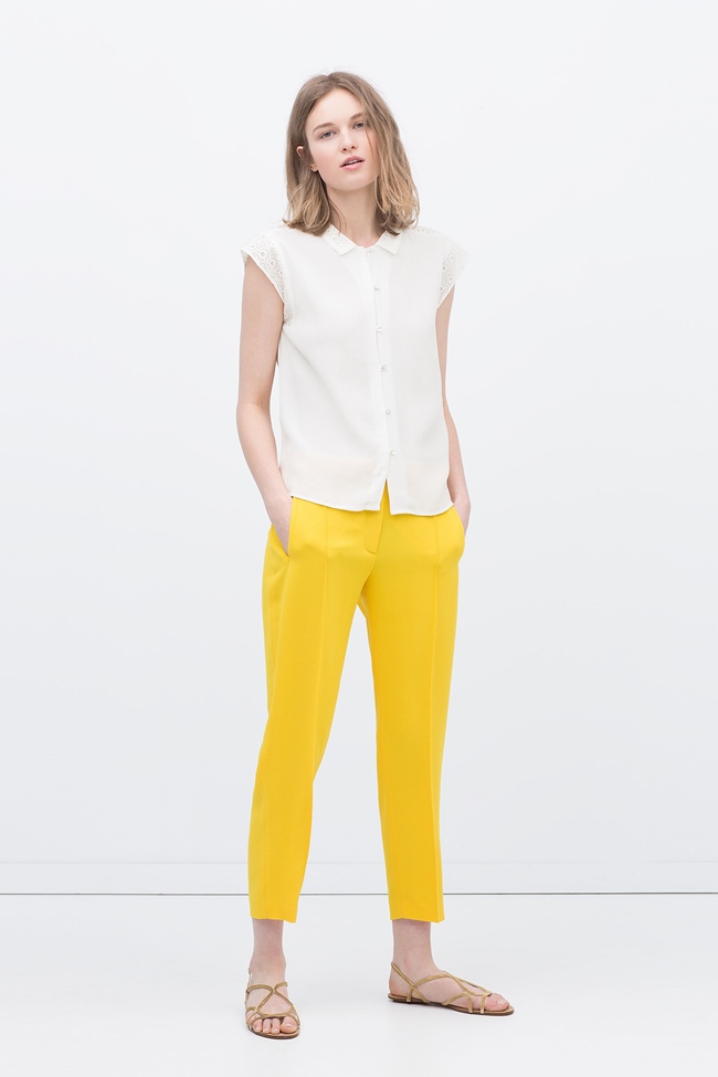 zara yellow 7