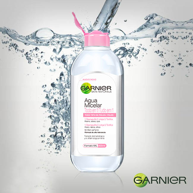 agua micelar garnier 2