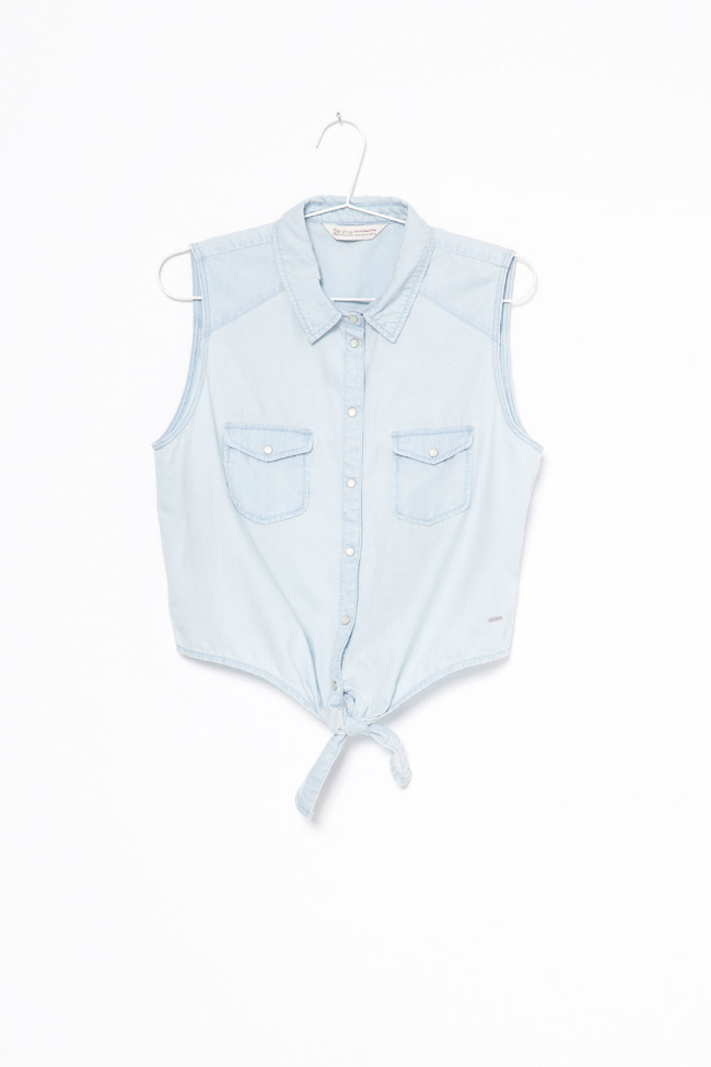 camisas denim