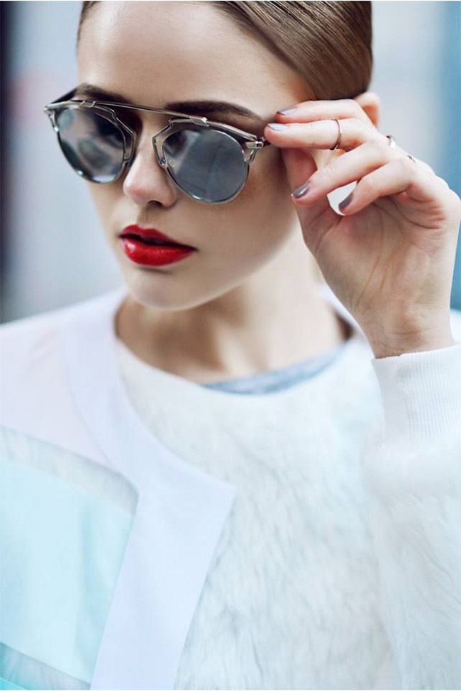 reserva Cubeta Curso de colisión Las gafas Dior “so real” triunfan entre bloggers y celebrities esta  primavera verano 2015 - Modalia.es