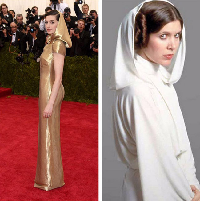 anne hathaway y su inspiracion en la princesa leia galeria principal